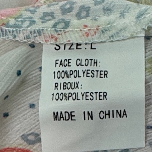 Anany Floral Print Ruffle Trim Dress - Picture 12 of 13